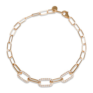 Yellow Gold Diamond Bracelet