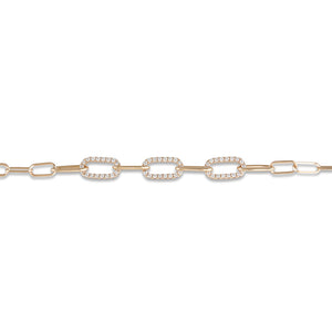 Yellow Gold Diamond Bracelet