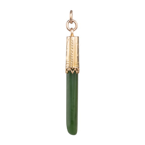 New Zealand Greenstone Pendant