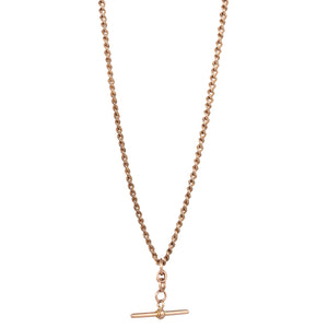 9ct Rose Gold Albert Chain