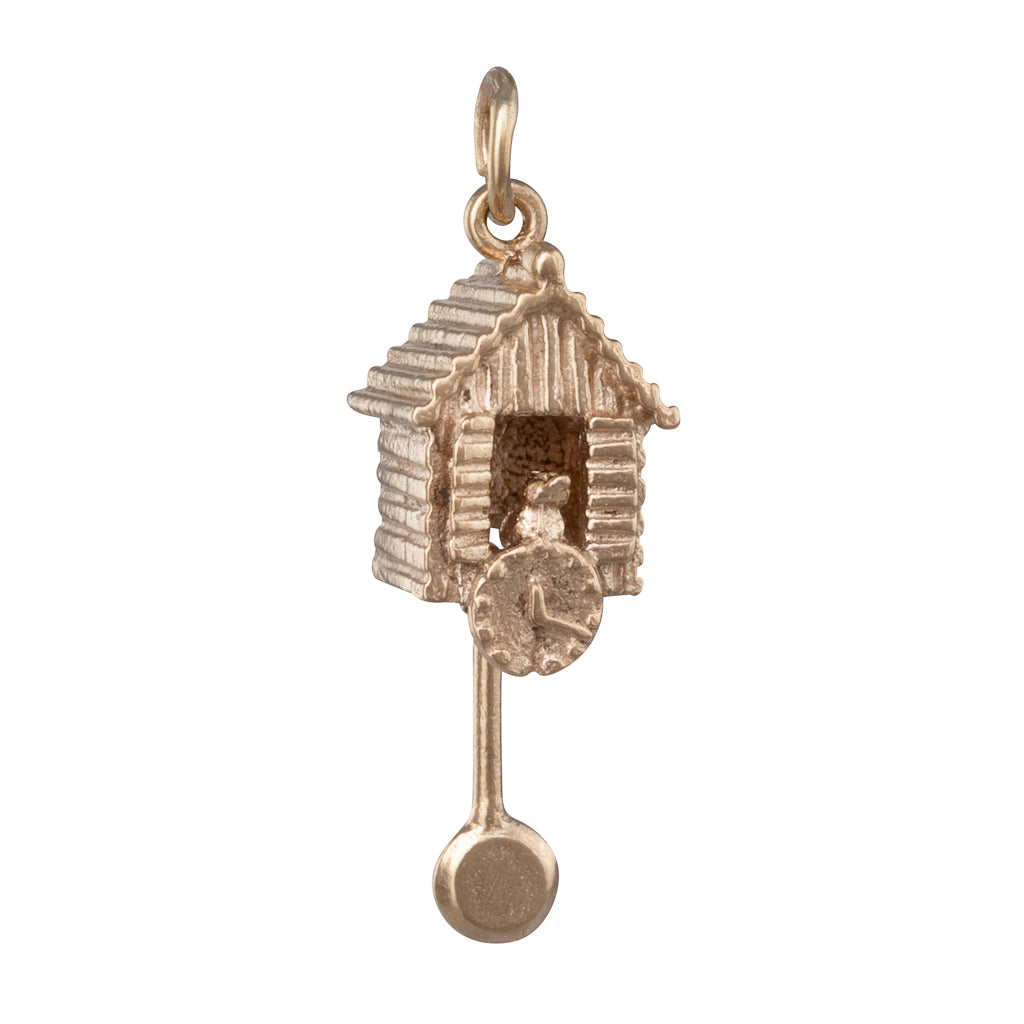 Cuckoo Clock Pendant Charm