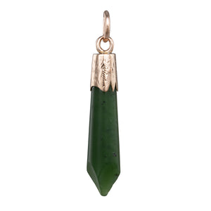 New Zealand Greenstone Pendant