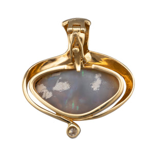 Boulder Opal & Diamond Enhancer