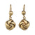 Gold Knot Earrings