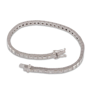 Princess Cut Tennis Bracelet 1.74ct