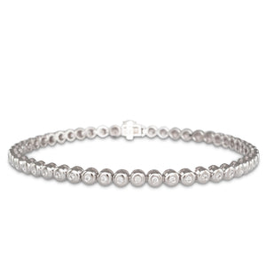 Bezel set Tennis Bracelet 0.51ct