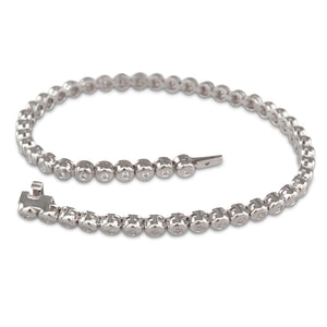 Bezel set Tennis Bracelet 0.51ct