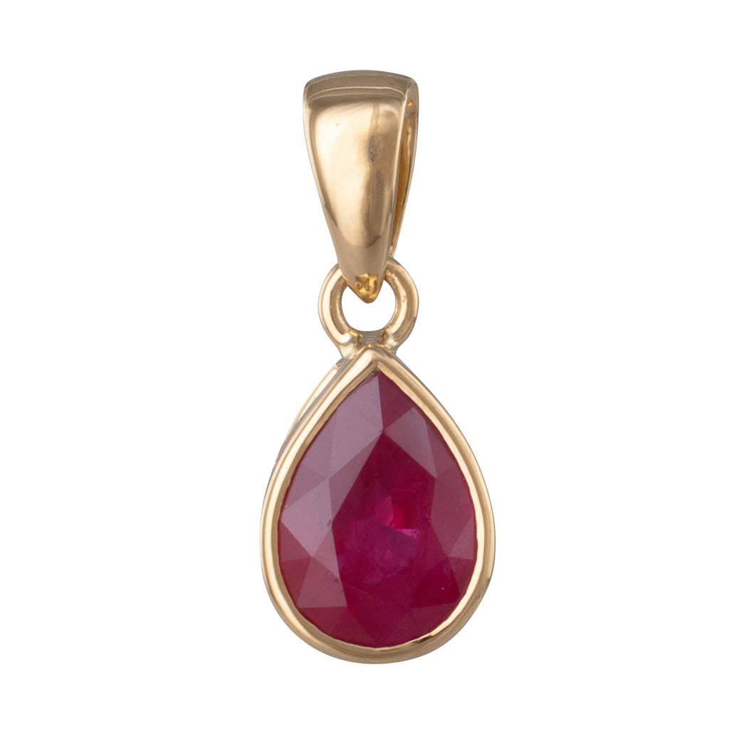 2.07ct Burmese Ruby Pendant