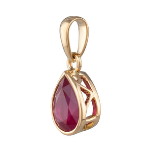 2.07ct Burmese Ruby Pendant