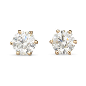 Diamond Stud Earrings 2.02ct