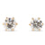 Diamond Studs Totalling 0.30ct YG