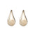 Small Gold Bulbus Stud Earrings