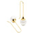 Kailis YG Long Trumpet Earrings