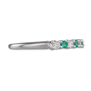 Emerald and Diamond Band