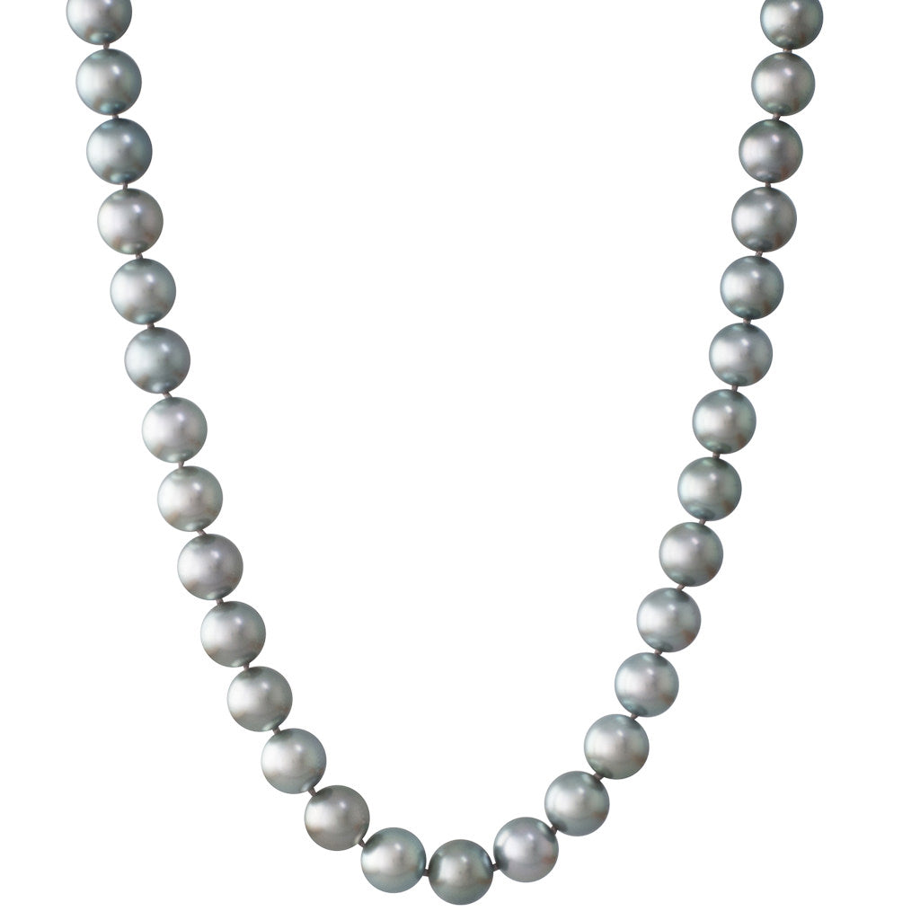 Strand 9-10mm Silver Grey Tahitian