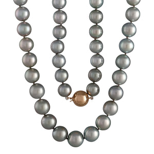 Graduated Silver Tahitian Strand