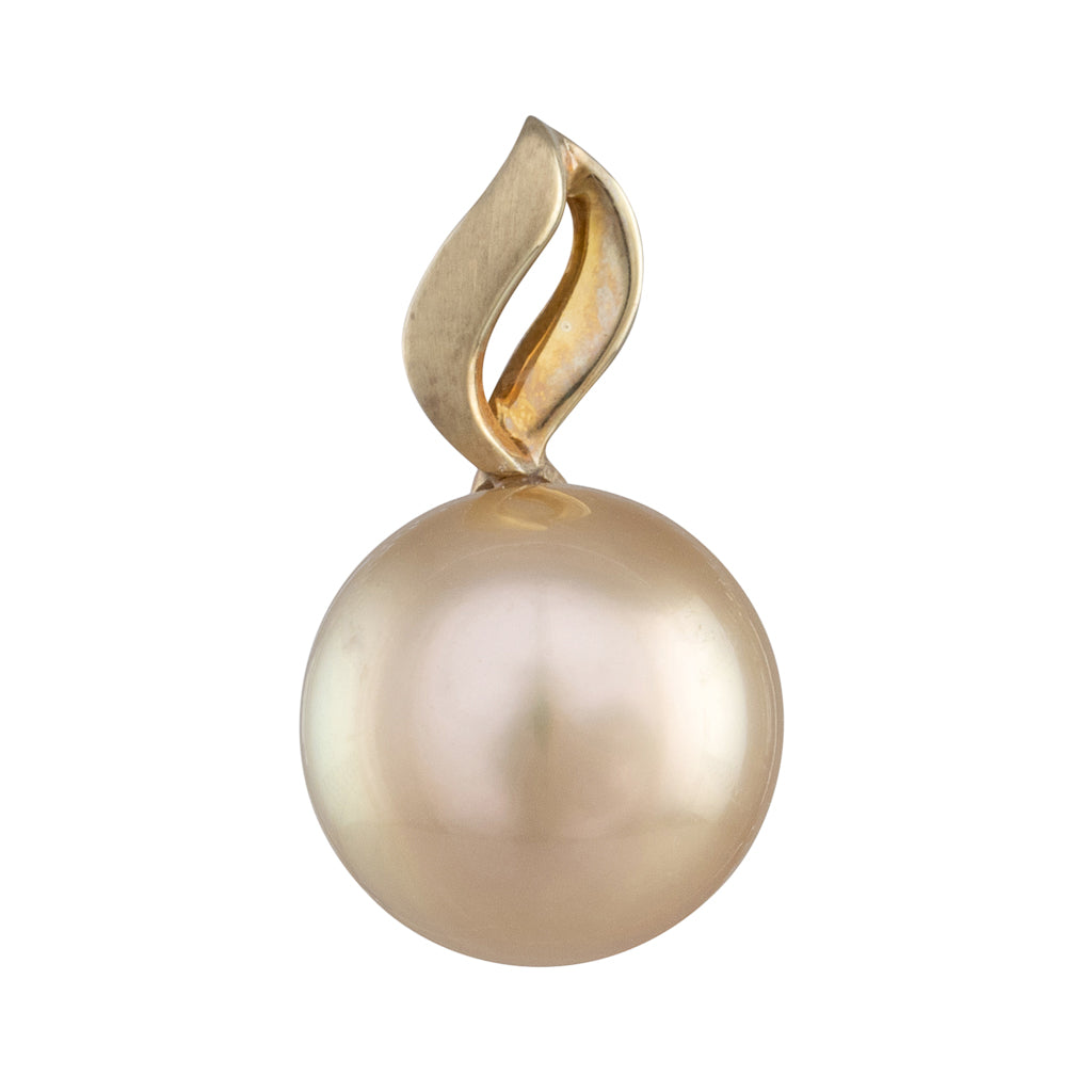 Gold South Sea Pearl Pendant