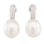 South Sea Pearl & Diamond Earrings