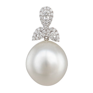 South Sea Pearl & Diamond Pendant