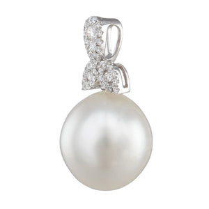 South Sea Pearl & Diamond Pendant