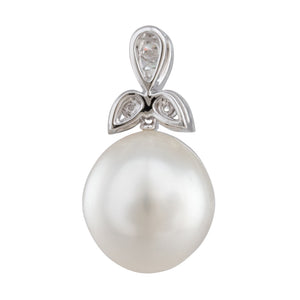 South Sea Pearl & Diamond Pendant