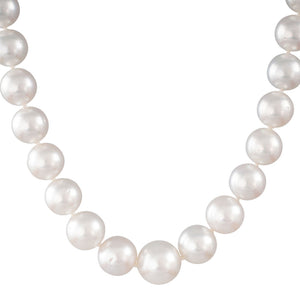 Round White South Sea Pearl Strand