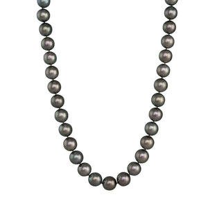 Round Green Tahitian Pearl Strand