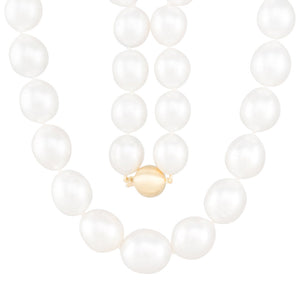 Drop/Oval South Sea Pearl Strand