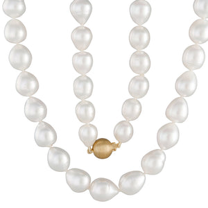 Drop/Oval South Sea Pearl Strand