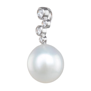 South Sea Pearl & Diamond Pendant