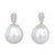 South Sea Pearl & Diamond Earrings