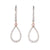 Argyle Pink Diamond Drop Earrings